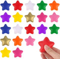 20PCS Colorful for Star Stress Balls Cute Mini Face Foam Toys 2Inch Mini Stress by Atiloy