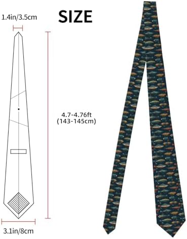 New York Landmark Polyester Men's Necktie, - Image 4