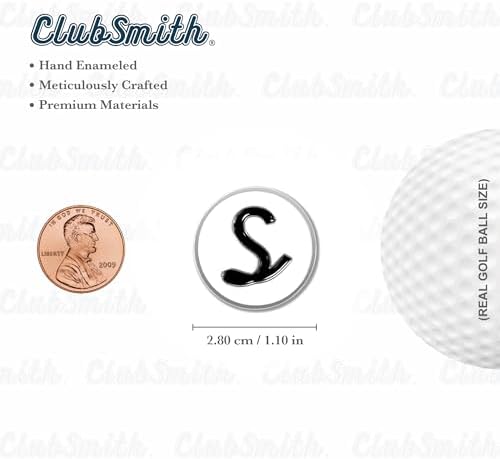 ClubSmith® Initials Golf Ball Marker - Image 3