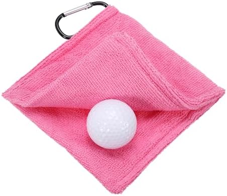 Small Microfiber Golf Towel, Pocket Golf Ball Towel by YELARXI