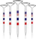 Premium Golf Tees, 3 1/4'' Unbreakable Transparent Plastic Golf Tees, Golf by Unknown