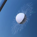 3D Prank Tricky Broken Glass Sticker Car Window Ball Hits Self Adhesive Funny by COGEEK