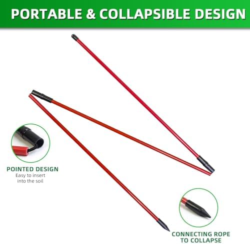 Golf Alignment Sticks 3 Pack – 48" Training Rods - Image 3