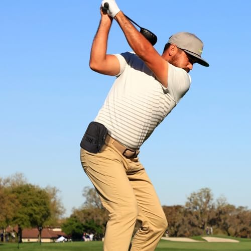 Golf Valuables Pouch for Men, Golf Balls Bag, Store 12-15 Balls, Using - Image 6