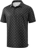 Obla Men's Golf Shirt Short Sleeve Dry Fit Collared Polo Shirts by OBLA