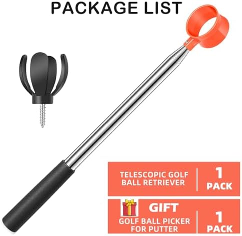 9ft/12ft Telescopic Golf Ball Retriever - Image 2