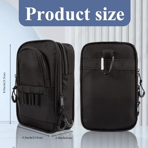 Golf Valuables Pouch for Men, Golf Balls Bag, Store 12-15 Balls, Using - Image 2