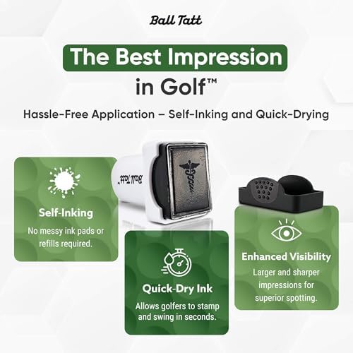 Golf Ball Stamp, Waterproof Self-Inking Golf Marker, Doctor Nurse - Image 4