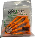 Martini 3 1/4" Step-Up Golf Tees – Orange by Unknown