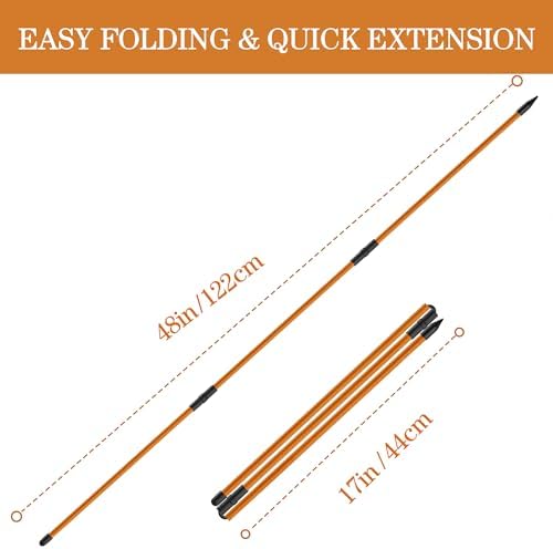 Seticek 2 Pack 48" Golf Alignment Sticks, - Image 4