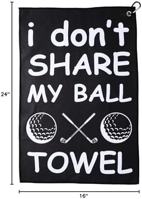 ZEETY Funny Golf Towel, Waffle Microfiber Golf Bag Towel - Image 6