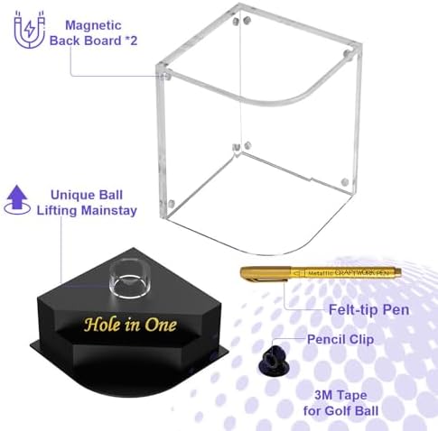 Acrylic Golf Ball Display Case - Image 3