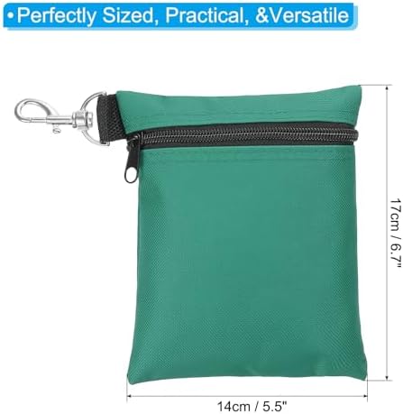 PATIKIL Golf Tee Pouch, Zipper Golf Ball Bag - Image 2