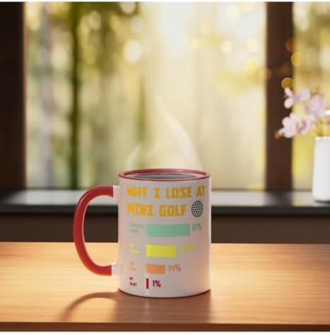 Mini Golf Champion Humor Family Golfers Ceramic Mug - Image 3