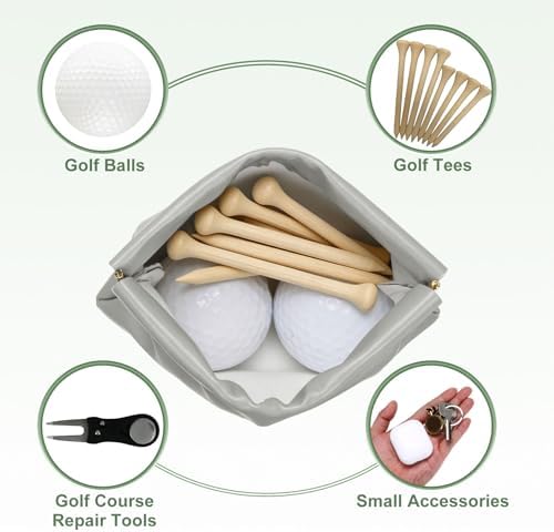 Golf Ball Bag, Nylon Mesh Golf Storage Pouch - Image 5