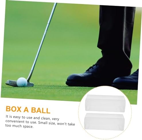 Golf Ball Packaging Box 3Pcs Transparent Pe Storage Case - Image 3
