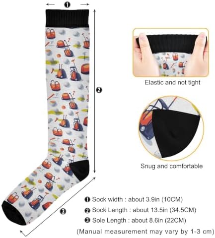 White Baseballs Stitching Compression Sock - Image 4