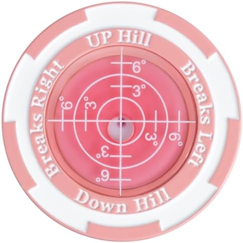 Golf Ball Marker with Bubble Level by Quany+Life