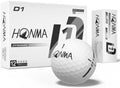Honma D1 Distance Golf Balls, 1 Dozen by Honma