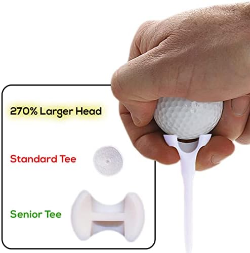 Senior Golf Tees Designed for Shaky Hands and Golfers - Image 2