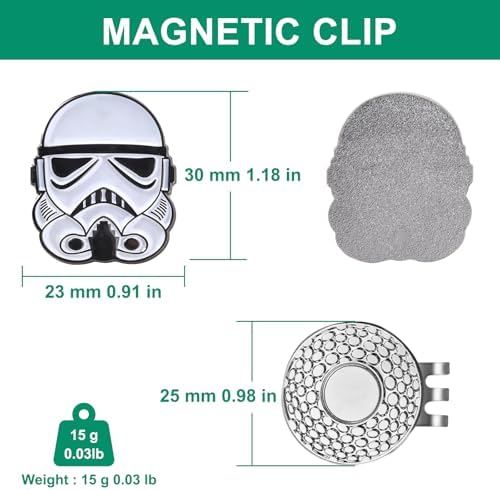 Golf Ball Marker Hat Clip, Golf Accessories - Image 5