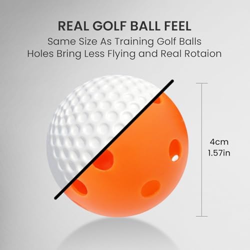 FINGER TEN Practice Golf Balls Limited Flight Training - Image 5