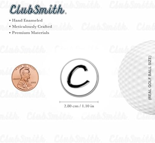 ClubSmith® Initials Golf Ball Marker - Image 3