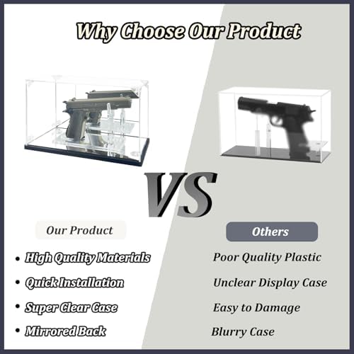 Acrylic Pistol Display Case - Image 3