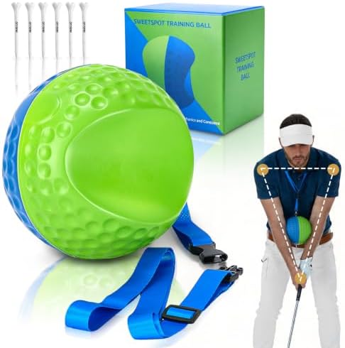Golf Training Aid Ball – Forearm Connection Swing Trainer by Orvane