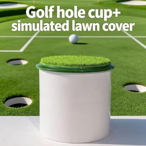 Set Golf Hole Cup with Protective Cover – Elevating Your Home Golfing - Image 4