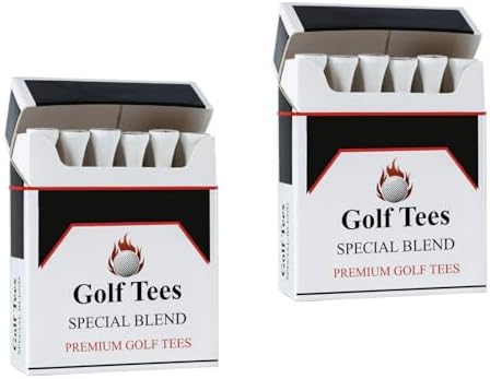 Premium Bamboo Golf Tee 83mm Tees | Golf Gifts by Unknown