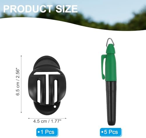 PATIKIL Golf Ball Line Marker Tool Golf Ball Alignment Marking Tool - Image 2