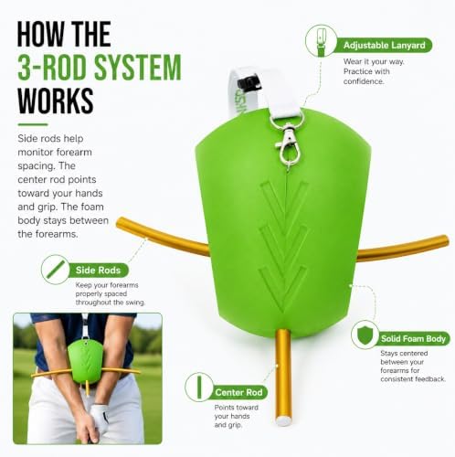 Golf Training Aid Ball for Swing Practice - Image 4