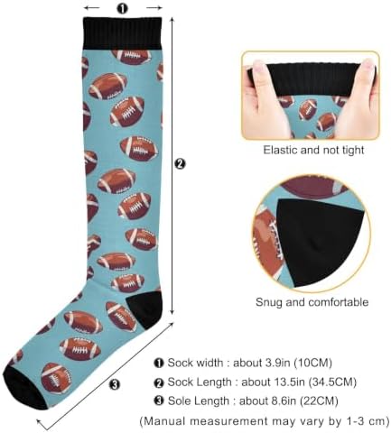 White Baseballs Stitching Compression Sock - Image 4