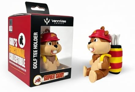 NCAA Mascot Golf Tee Holders, Includes 8 Golf Tees, Fun Golf Accessory - Image 5