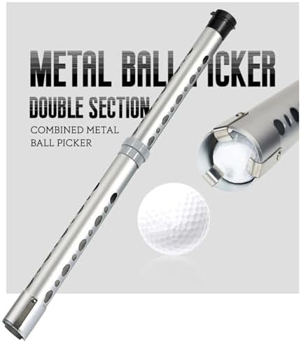 Golf Ball Retriever, Aluminum Alloy Picker Upper Tube, Golf Ball Retriever Shag - Image 3