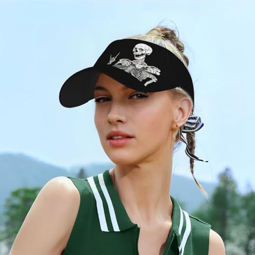 Sports Sun Visor Hats Adjustable Men Women Lightweight Packable Cooling Empty - Image 5