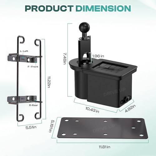 DRIVE UP Golf Cart Ball Washer and Club Head Cleaner Kit, Suitable - Image 5