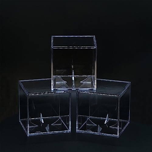 Baseball & Golf Ball Display Case Acrylic Cube Square Clear Memorabilia Display - Image 4