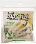 Martini Tees 3 1/4" Step-Up White Golf Tees- Pack of 2 by Unknown