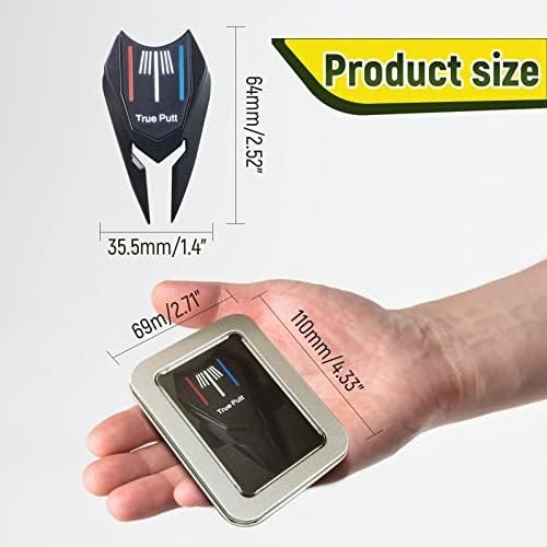 Colaxi Golf Fork Golf Ball Marker Alignment Tool Golf Equipment - Image 2