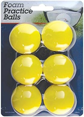 Intech Foam Golf Balls, Soft Yellow by Intech