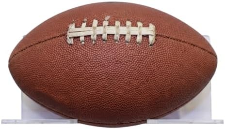 Better Display Cases Clear Acrylic Full Size Football Wall Mounted Floating by BetterDisplayCases