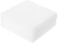 MECCANIXITY Foam Packing Pouches, 100 Pack 7 Inch x 7 Inch Wrap Bubble Pouches Cushion Foam Packing Supplies Packing sleeves White for Dishes Furniture Glasses Cups Moving Storage