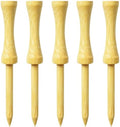 Step Down Golf Tees 2-1/8"or 2-3/4"or 3-1/4" 100 Count Wooden Golf Castle Tees by Zivisk