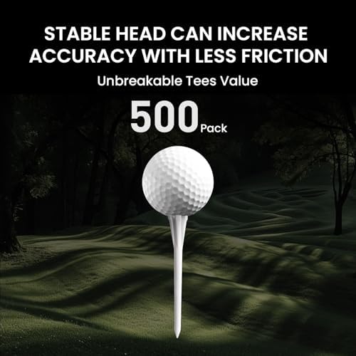 FINGER TEN Golf Tees Plastic Unbreakable - Image 2