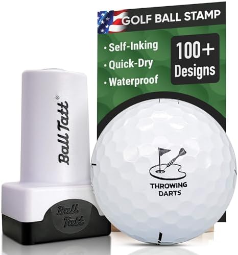 Golf Ball Stamp by BallTatt