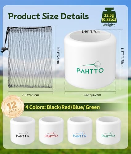 PAHTTO Practice Golf Balls – Realistic Feel and Lightweight - Image 2