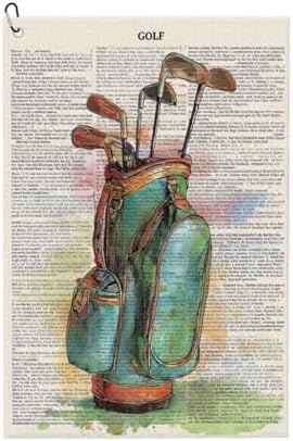 Retro Golf Towel Microfiber by Unknown