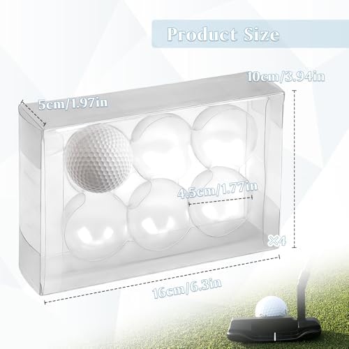 4 Sets Golf Ball Display Case Frame, Golf Ball Display Case - Image 3